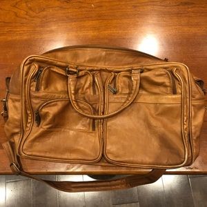 VINTAGE Leather Travel Bag